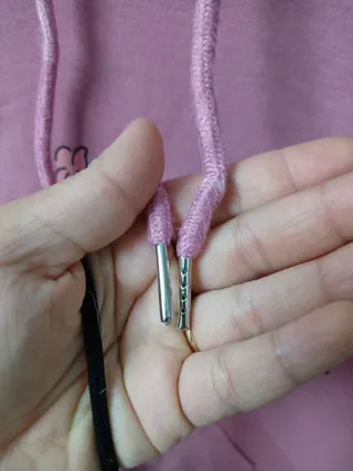 Sudadera rosa New Collection Talla M