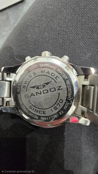 Reloj Sandoz Acero Cronógrafo