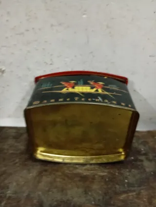 Liquidazione 2026 Scatola di ferro vintage decorata