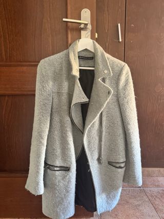 Casaco Stradivarius azul claro