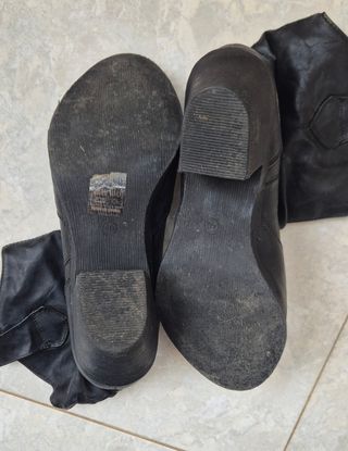 Botines negros
