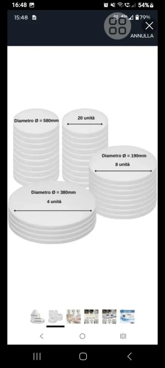 Paneles Espumas redondas blancas