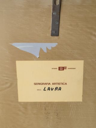 Serigrafia Laura Studio E.F. Viareggio anni '70