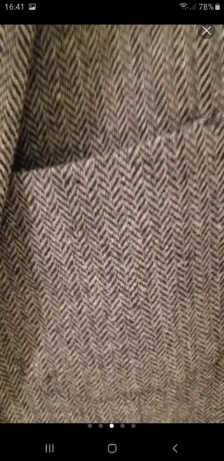 Americana SMOG de caballero de lanilla