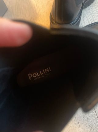 Stivaletti Pollini neri con cartellino