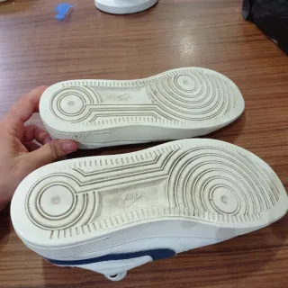 Zapatillas Nike Air Blancas y Rojas