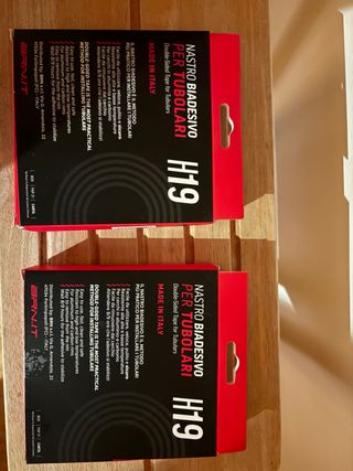 Cinta doble cara para tubular H19