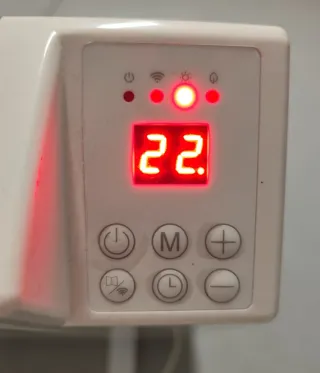 Calentador eléctrico bajo consumo