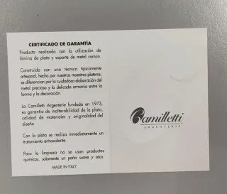 Calendario perpetuo segni zodiacali argento