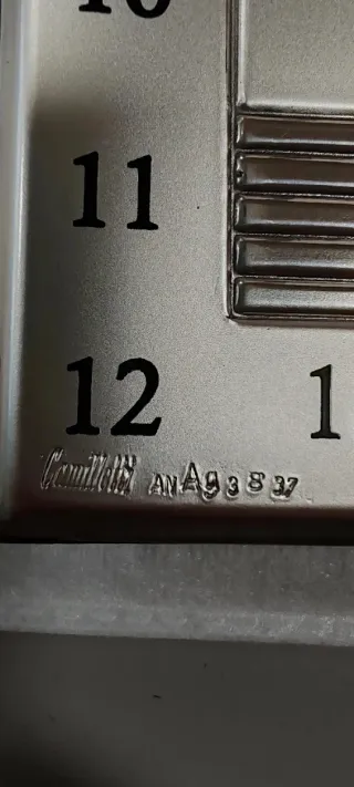 Calendario perpetuo segni zodiacali argento