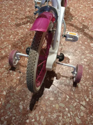 Bicicleta Niña Princesa Rosa