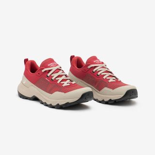 Zapatillas de senderismo montaña - MH500 LIGHT rojo - mujer