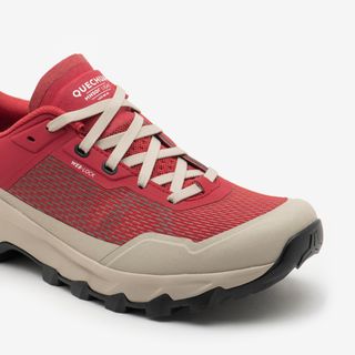 Zapatillas de senderismo montaña - MH500 LIGHT rojo - mujer