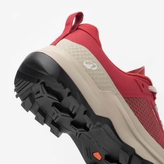 Zapatillas de senderismo montaña - MH500 LIGHT rojo - mujer