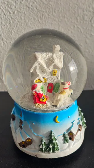 Coleccion de Bolas de nieve con muñecos y monument