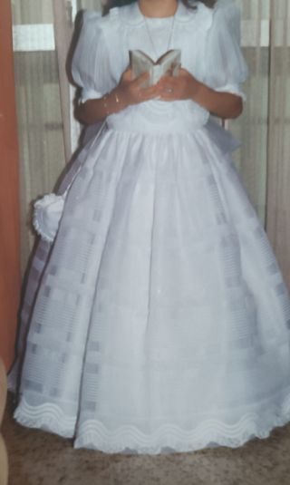 Vestido de comunion niña