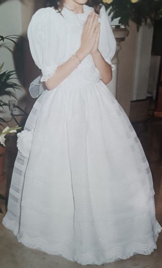 Vestido de comunion niña