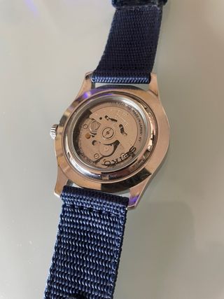 Seiko 5 Sports Automático Negro/Azul