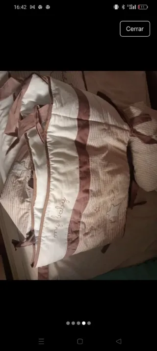 Conjunto cuna bebé estrellas