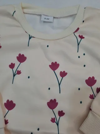 Completo, Tuta felpata tg 3 anni bambina