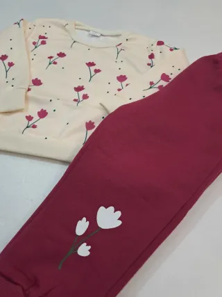 Completo, Tuta felpata tg 3 anni bambina