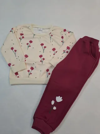 Completo, Tuta felpata tg 3 anni bambina