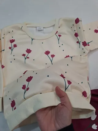 Completo, Tuta felpata tg 3 anni bambina