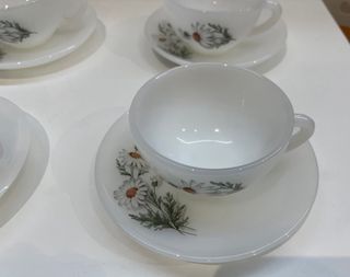 Juego 6 Tazas Café Vintage Arcopal Caja Original