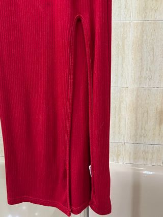 Vestido Rojo Largo Inside Talla S