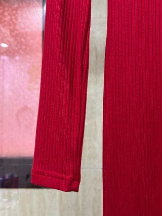 Vestido Rojo Largo Inside Talla S