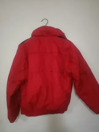 Chaqueta niño negra y roja