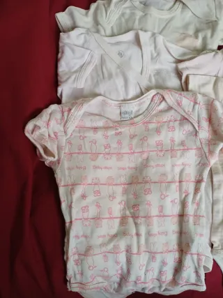 Lotto 14 pezzi abbigliamento neonata 74 cm