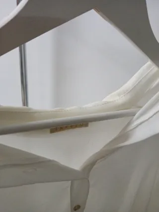 Blusa blanca Takezo talla L