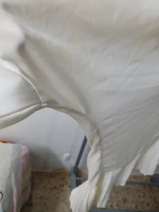 Blusa blanca Takezo talla L