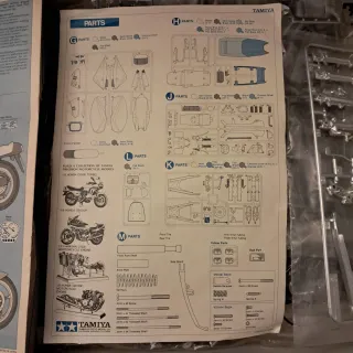 Maqueta Tamiya Suzuki GSX1100S Katana 1:6