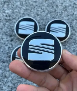 4 TAPAS RUEDA LLANTA SEAT LEON MK1 IBIZA 6L CUPRA