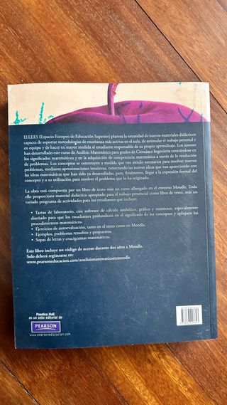 Libro analisís matemático