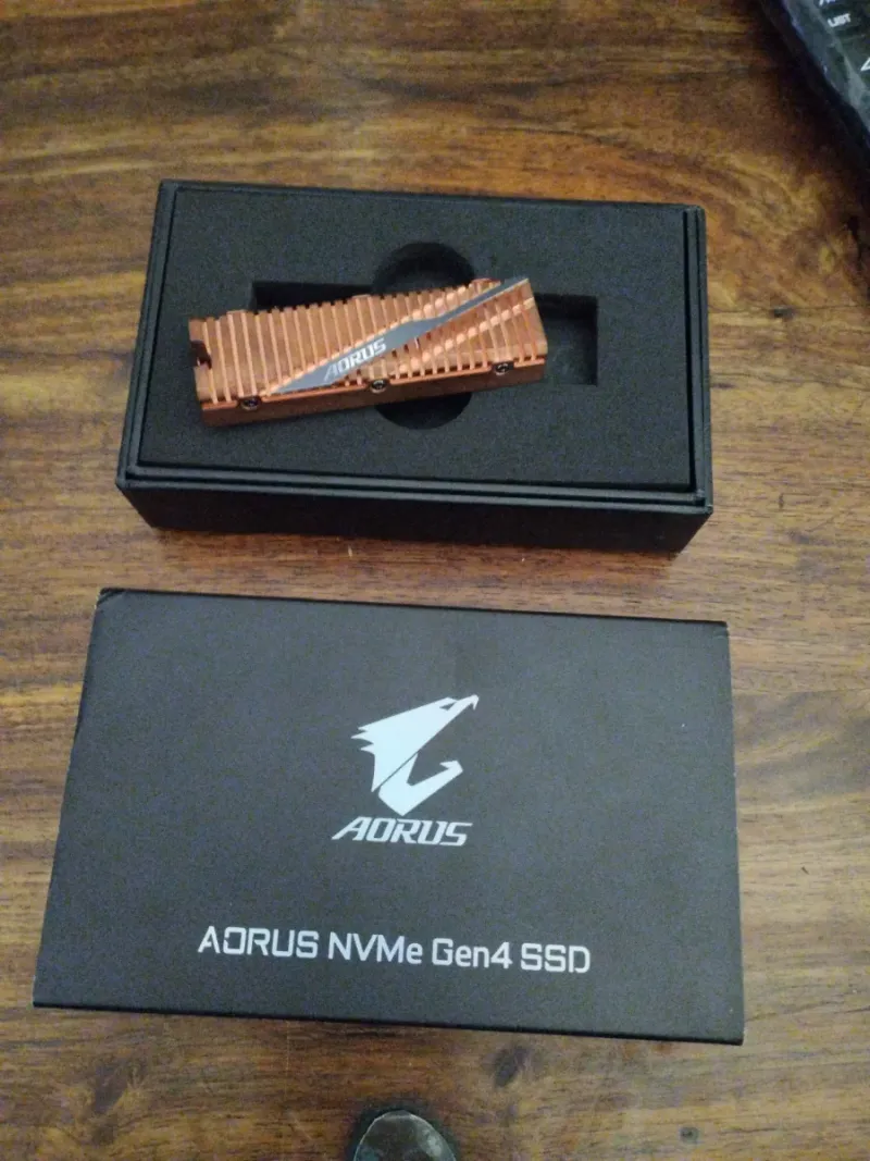 Disipador M.2 NVMe AORUS Nuevo