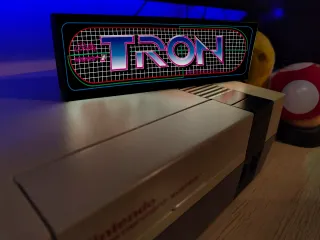 Lámpara Logo Retro Gamer Nintendo