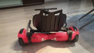 Overboard+ Kart Negro/Rojo