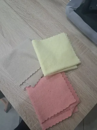 Panni in microfibra colorati