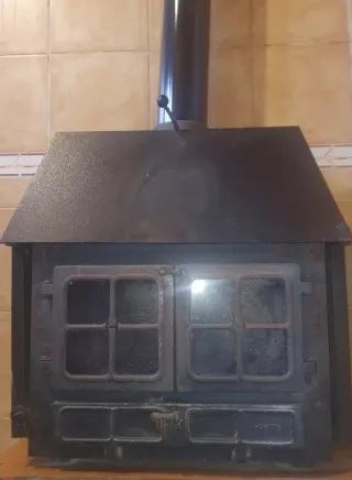 Chimenea de hierro fundido