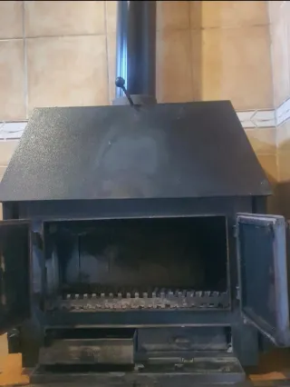 Chimenea de hierro fundido
