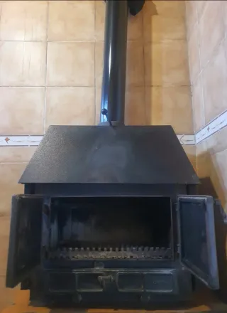 Chimenea de hierro fundido