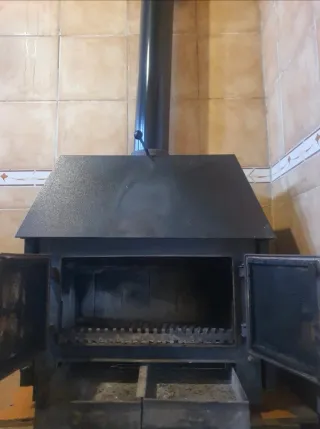 Chimenea de hierro fundido