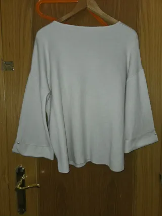 Jersey beige talla única