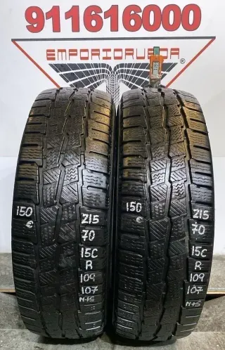 215 70 15C R MICHELIN RUEDA AL 90% VIDA UTIL