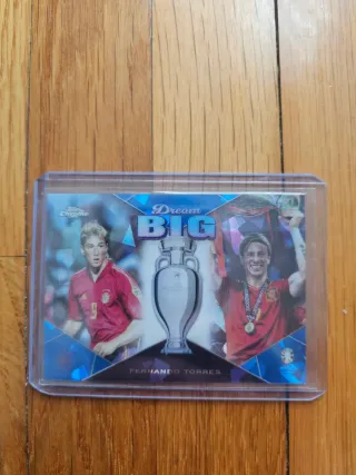 Carta Fernando Torres Dream Big Topps Chrome