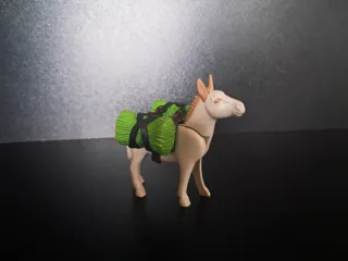 Playmobil Burro con Carga Belén