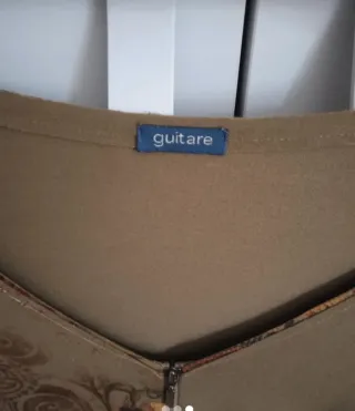 Jersey Guitare estampado fino